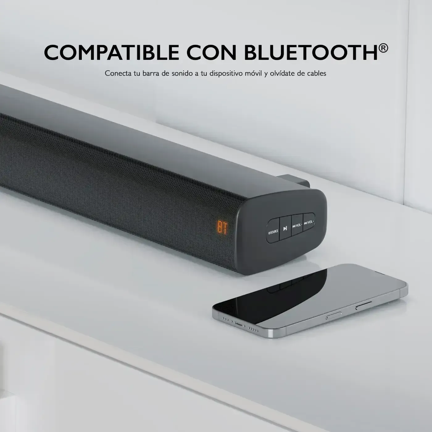 Barra de Sonido KLIP XTREME 60W de Potencia