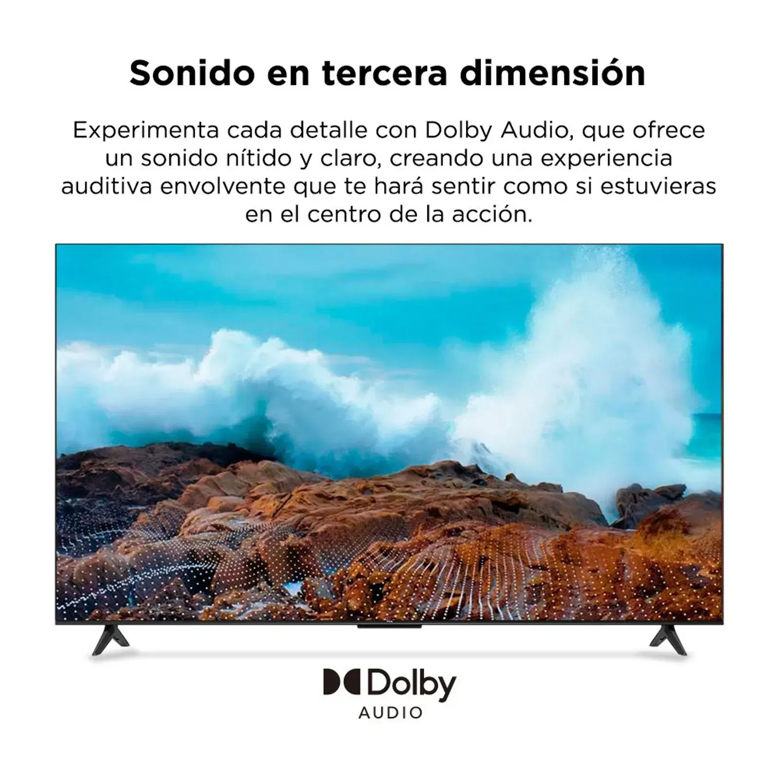 TCL 55" Smart Tv LED 4K + Antena TDT televisor