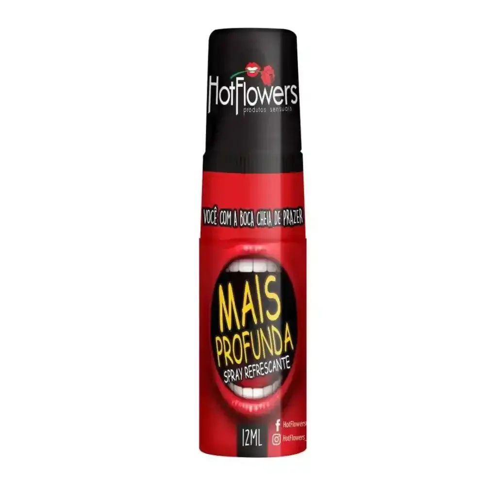 Spray Garganta profunda hot flo.