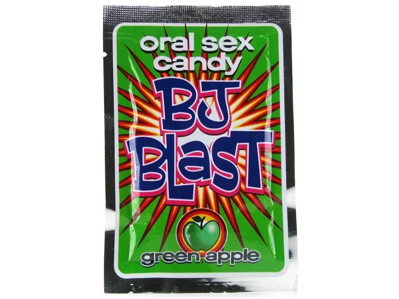 BJ BLAST MANZANA QUIPITOS PARA SEXO ORAL.