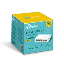 Switch Tplink De Escritorio 5 Puertos 10 /100M Rj45, Caja De Plástico