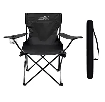 Silla Plegable Con Soporte Para Brazo Camping Exterior Playa