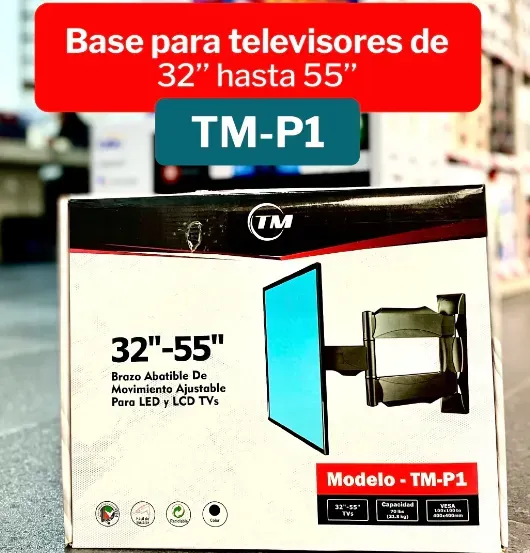 Base Para TV Abatible 32"-55" Ref: TM-P1