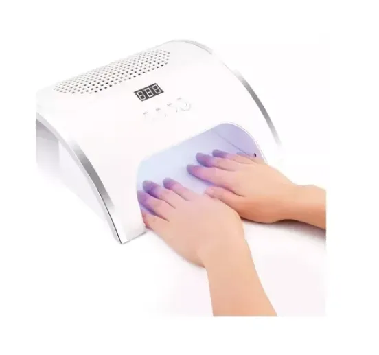 Lámpara De Uñas Uv Led Con Extractor De Polvo 88w