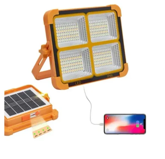 Reflector Luz Led Con Panel Solar TM Ref: S04