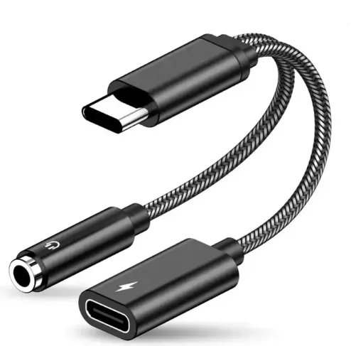 Adaptador OTG-TYPEC 3.5mm RAM-OT24