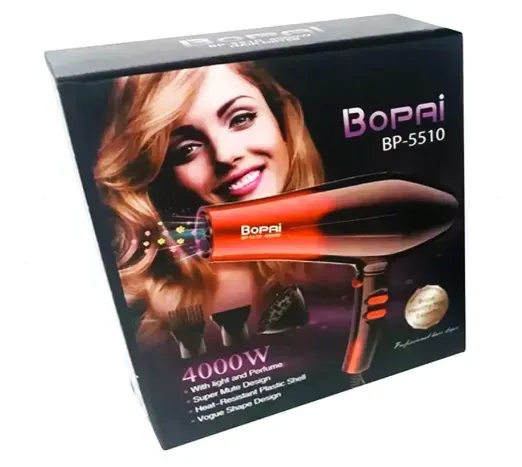 Secador De Cabello Semi-Profesional Bopai Ref:Bp-5510