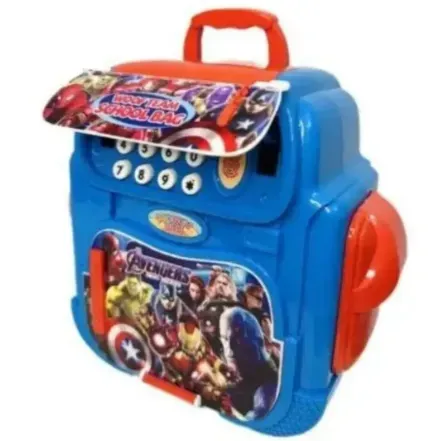 Alcancía Caja Fuerte Mochila De Avengers Ref:8850