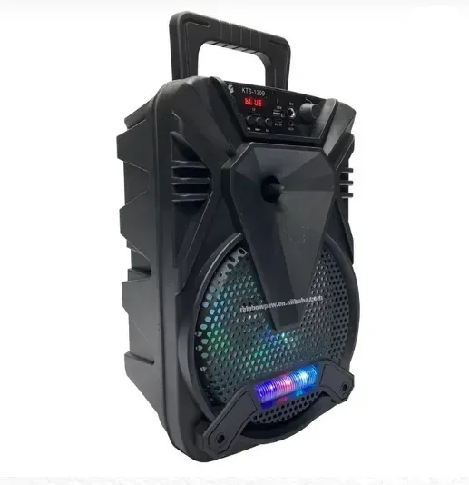 Radio Parlante Portátil Con Luces RGB KTS-1209