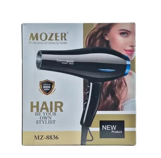 Secador Para Cabello Con Función Iónica Promozer MZ-8836