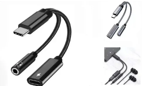 Adaptador OTG-TYPEC 3.5mm RAM-OT24