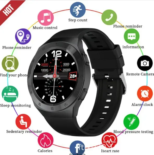 Smartwatch Reloj Inteligente Mobulaa SK1 Sport Negro