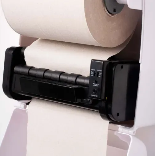 Dispensador De Toallas De Papel En Rollo Con Sensor Automático 