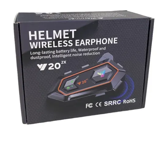 Intercomunicador Bluetooth Para Casco De Moto TM Ref:Y20 2X B2B