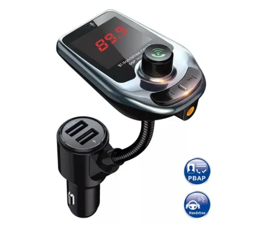 Transmisor De Carro Bluetooth Modulador Mp3 Usb Cargador A30