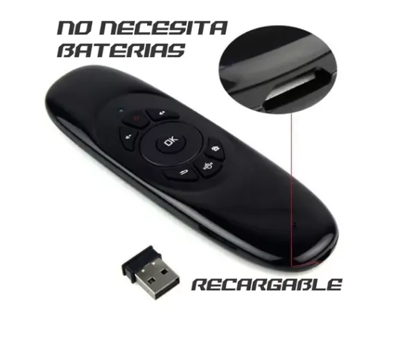 Teclado Para Smart TV Retroiluminado USB (TM) Ref: C120