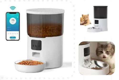 Dispensador Automático De Comida Para Mascotas - Comedero