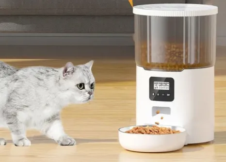 Dispensador Automático De Comida Para Mascotas - Comedero