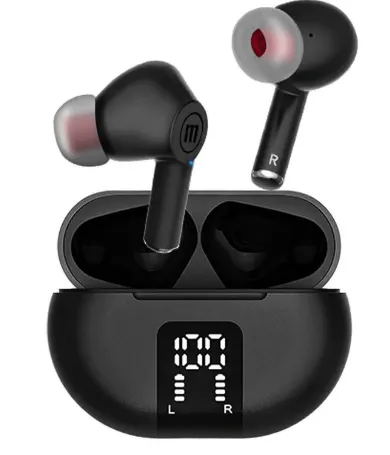 Audifono Maxell Eb-bttws635 Maxpods Earbud Color Negro