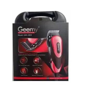 Maquina Peluquera Para Mascotas + Kit Geemy Gm-1023