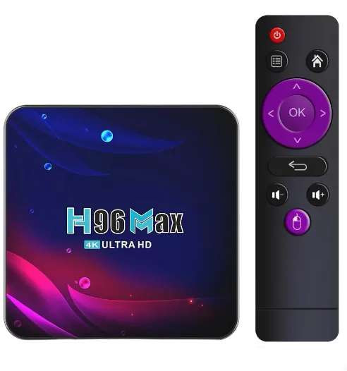 Convertidor Smart TV Box H96 MAX 4+32