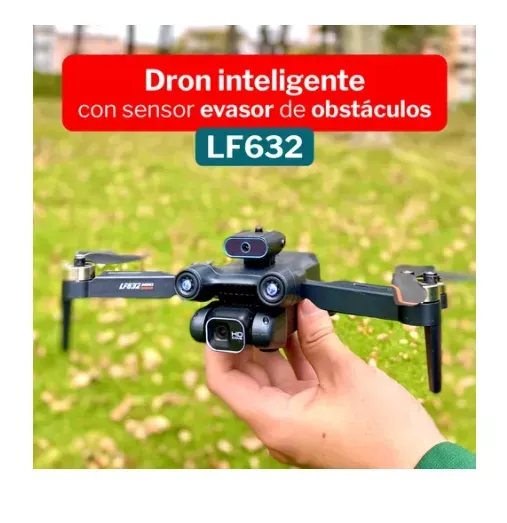 Drone Lf632 Inteligente Plegable Doble Cámara Wifi App Uav