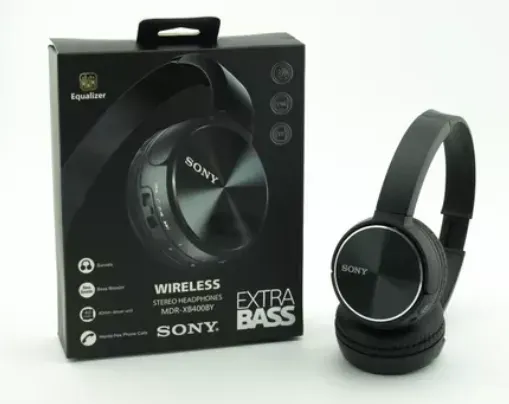 Audífonos Sony Mdr Xb400by Wireless Extra Bass Negro