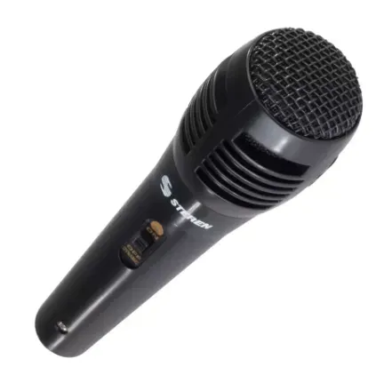 Micrófono Dinámico Unidireccional Negro MIC-110