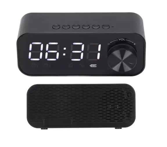 Radio Reloj Despertador Bluetooth Fm Pantalla Ref: S16