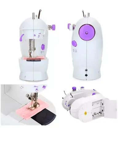 Maquina De Coser Portátil Mini Sewing Machine 4 In1 Color Blanco 110V/220V