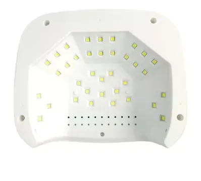 Lámpara Secadora Prof. Para Uñas Uv/led Sun S10 Alámbrica Color Blanco