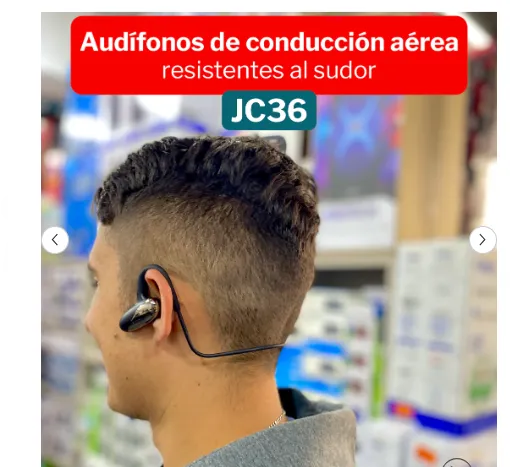 Audifonos Bluetooth De Conducción Ósea TM-JC36