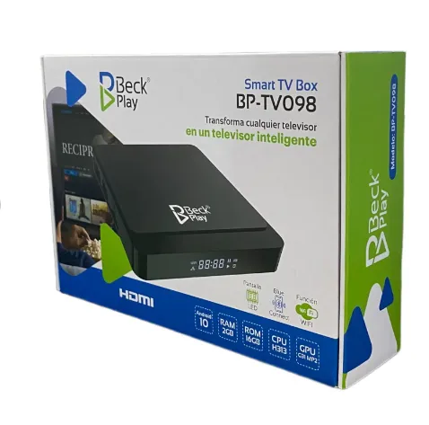 Convertidor TV Box Bluetooth Android Beck Play 16GB BP-TV098