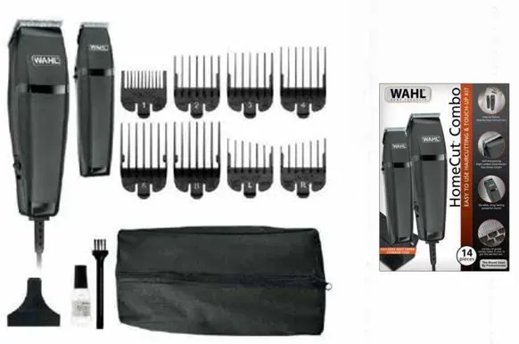 Combo Homecut Wahl 79450-308 Rasuradora Cortadora  Color Negro