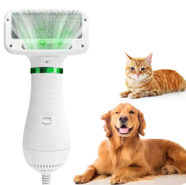 Cepillo Secador De Pelo Para Perros-Gatos Portátil