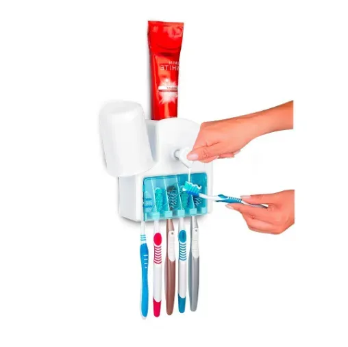 Dispensador De Crema Dental Para 5 Cepillos