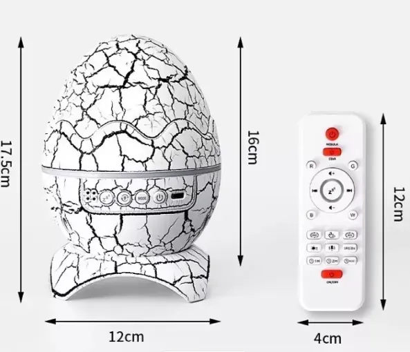 Luz Led Proyectora Diseño de Huevo Dinosaurio Ref:K850