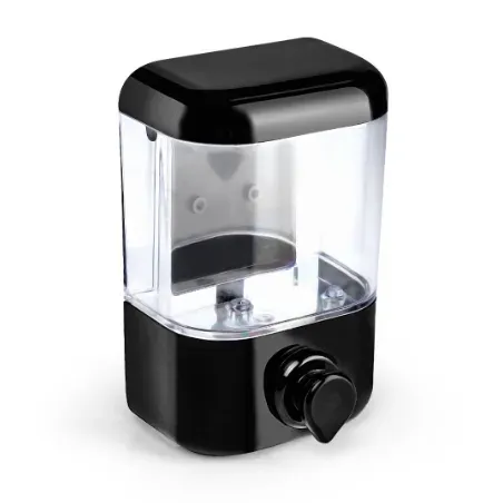 Dispensador Negro De Jabón De 500 Ml