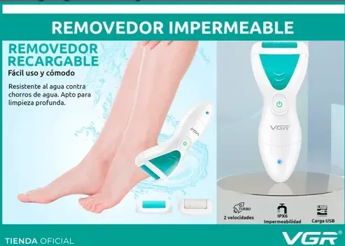 Exfoliador-Removedor De Callos VGR V-812