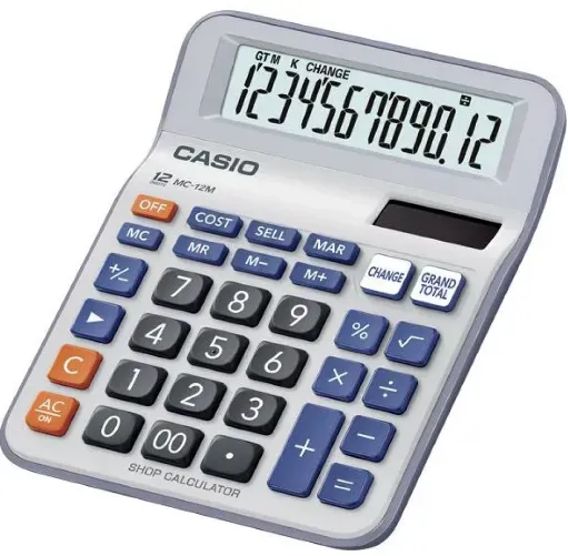 Calculadora De Escritorio TM Ref: Casio MC-12M