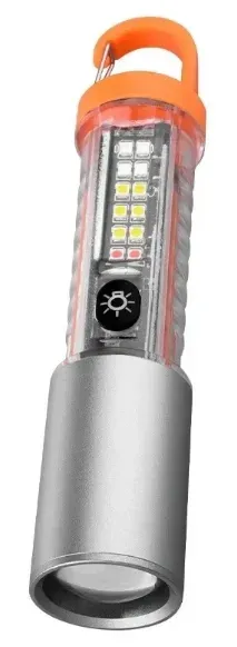 Linterna Led Con Zoom Óptico Recargable HS-2302