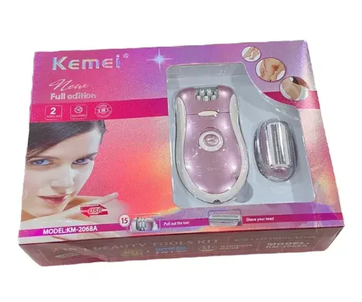 Depiladora Femenina Kemei Ref:KM-2068