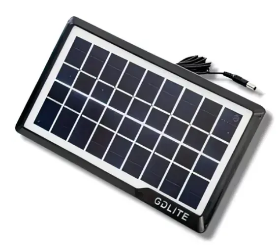 Kit Panel Solar 3 Bombillas Usb Radio Mp3 Linterna GD-LITE 10