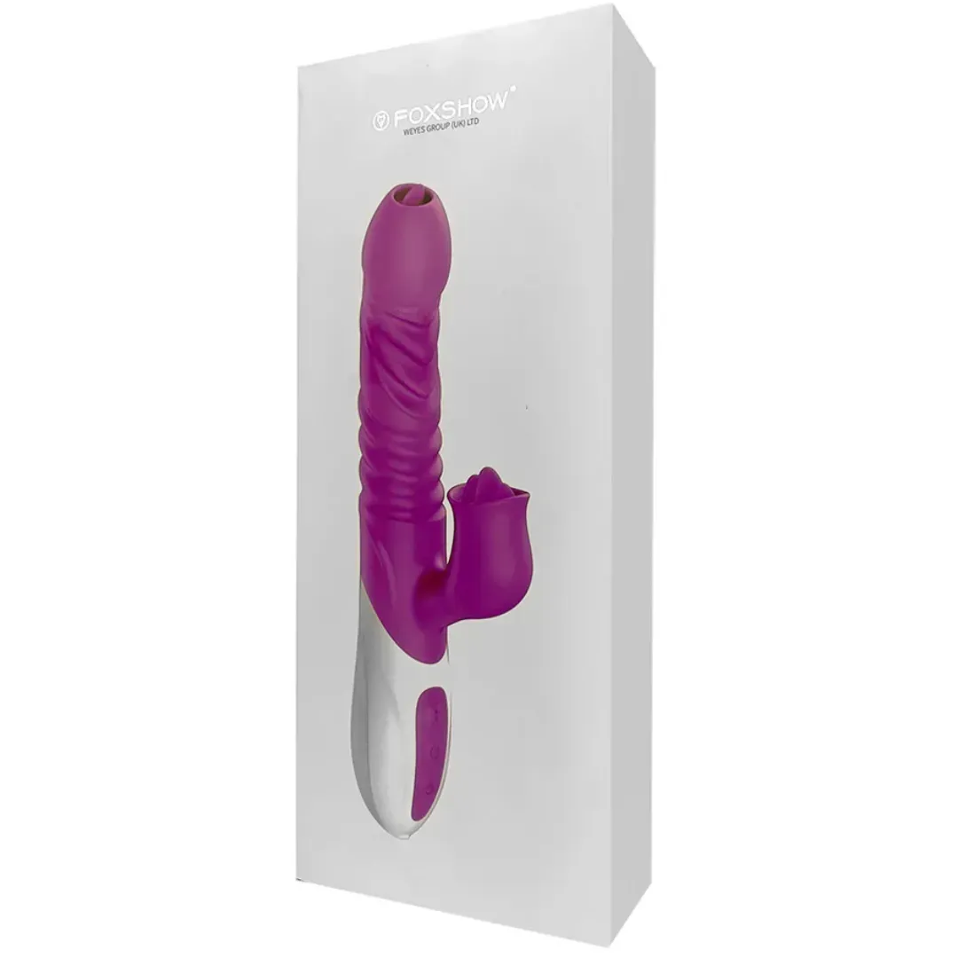 Vibrador Triple Estimulación Y Temperatura Ressie