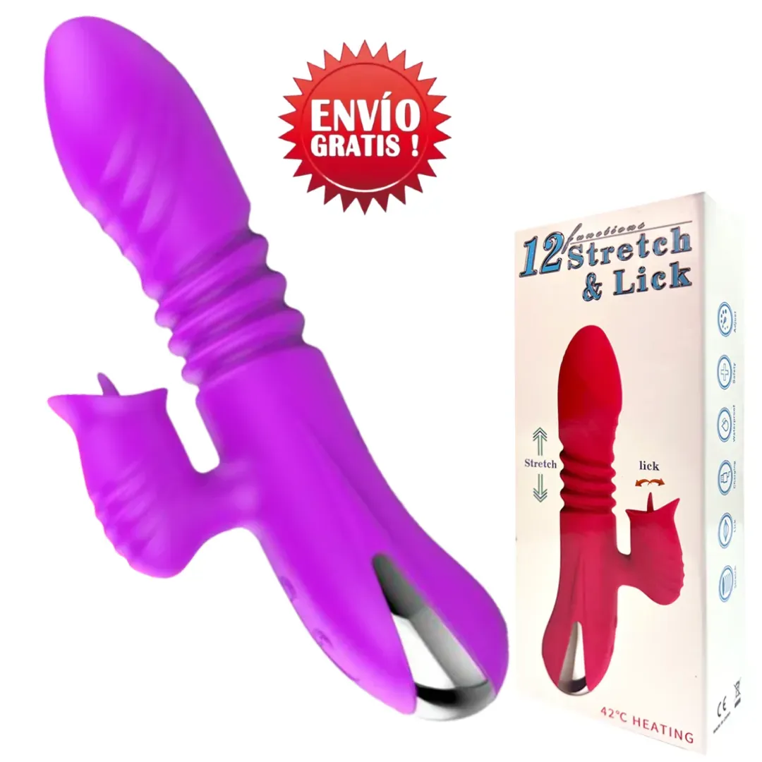 Vibrador Triple Estimulación Con Temperatura Lenna