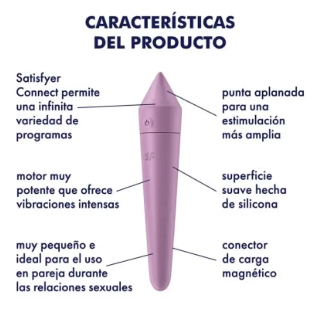 Satisfyer Ultra Power Bullet 8 Lila