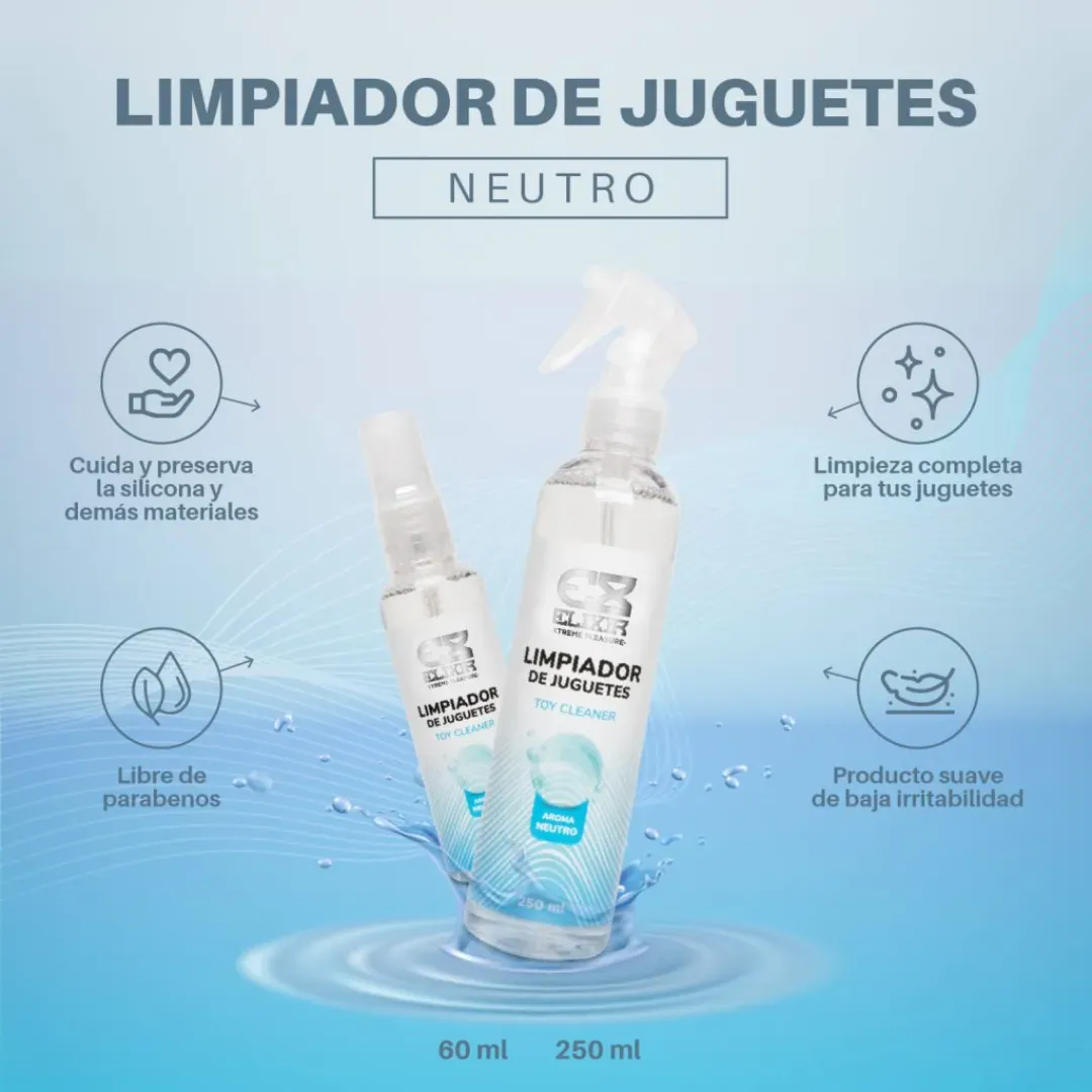 Limpiador De Juguetes Elixir Neutro 118ML