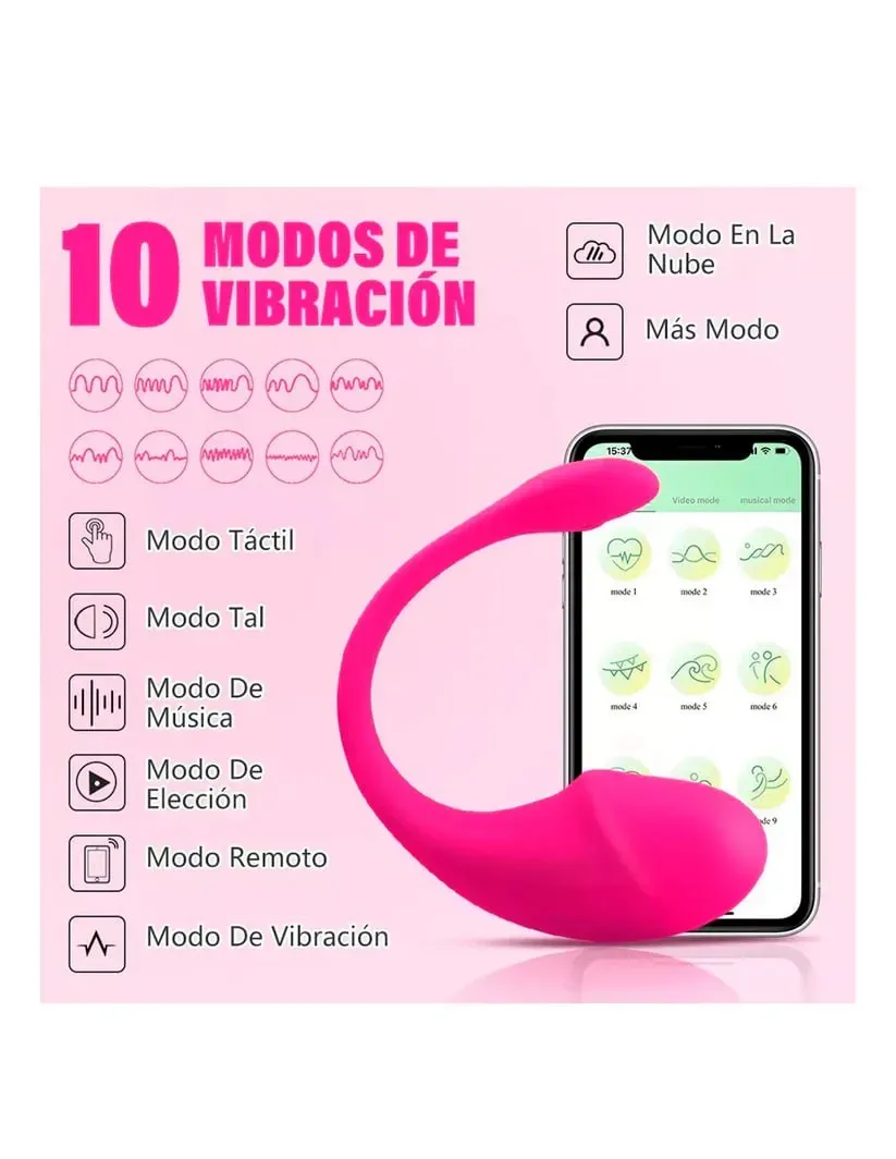 Huevo Vibrador Tipo Lush APP