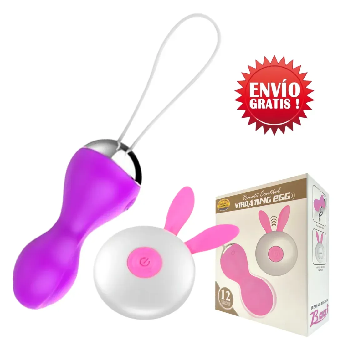 Huevo vibrador Con Control Remoto Baby Bunny