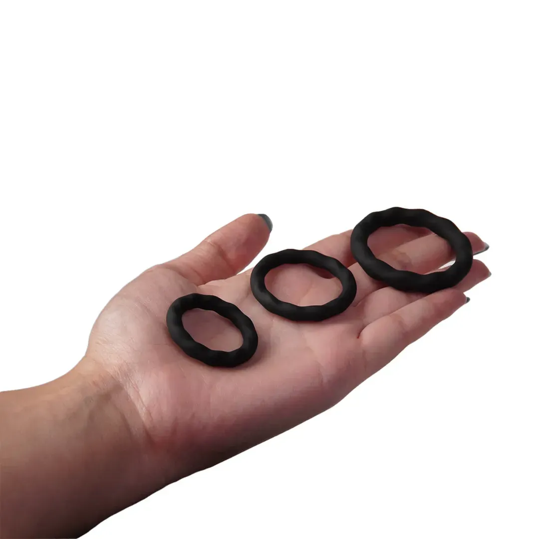 Anillos Retardantes Para el Pene Tridente Optimus